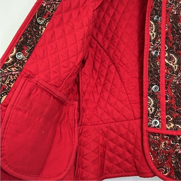 NWT Free People Zoey Floral Printed Snap Closure Quilted Patchwork Jacket XS - Picture 10 of 15